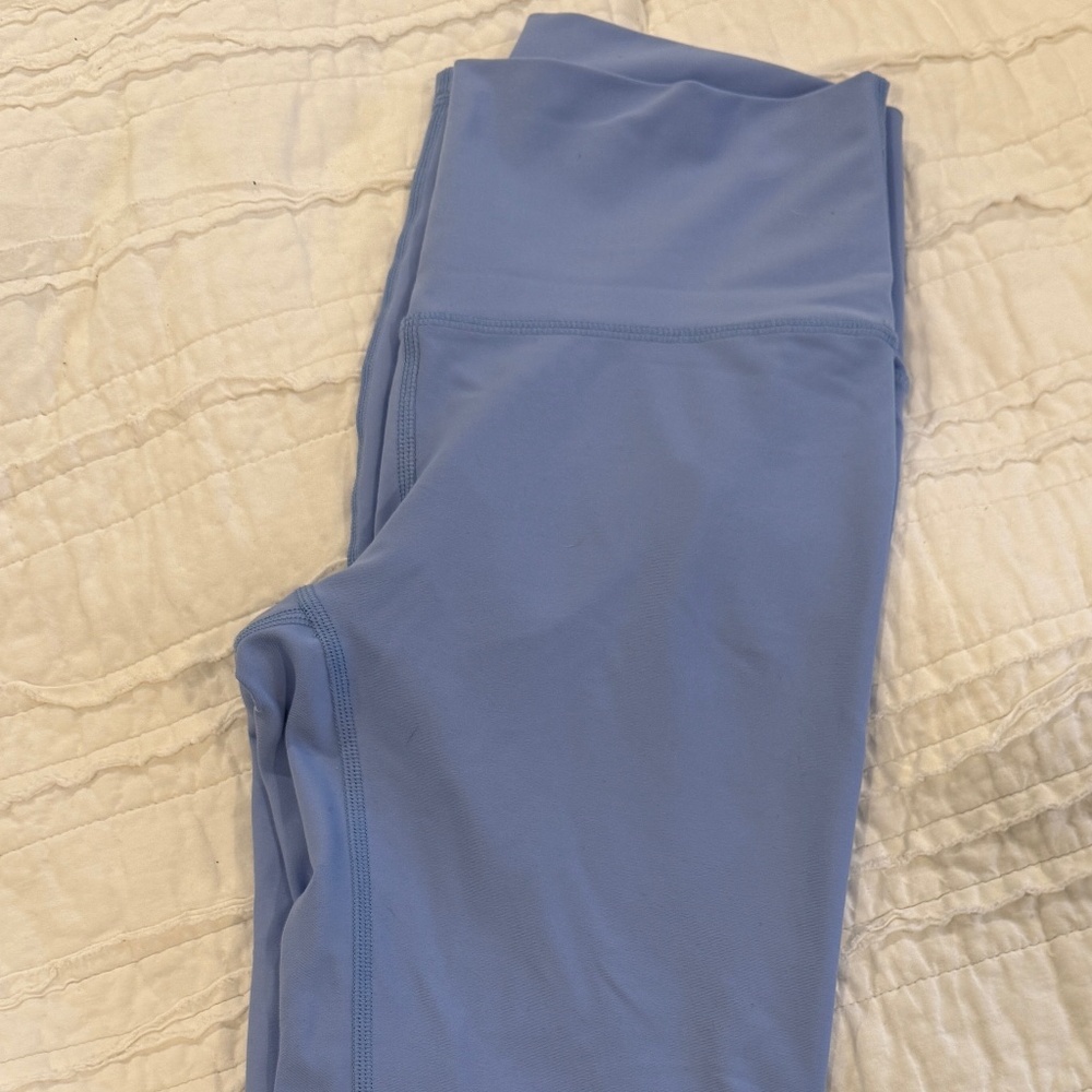 Old Navy power soft leggings powder blue size small
